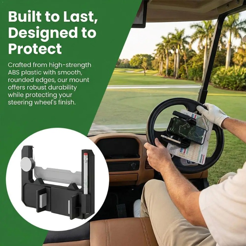 Mobile Tech Accessories - Uchwyt na telefon do wózka golfowego,