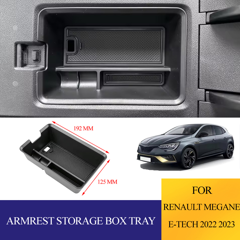 Tech Accessories Storage - Schowek na podłokietnik samochodowy z ABS