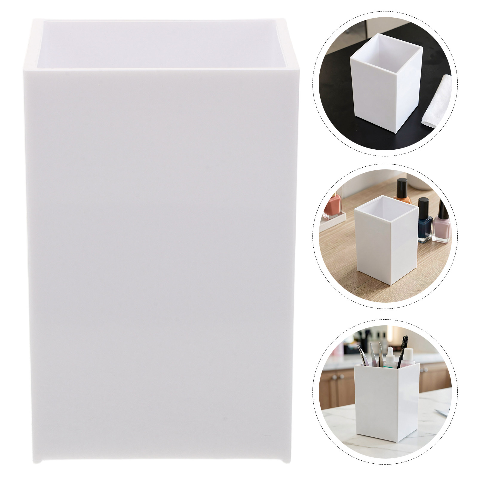 Tech Accessories Storage - Biały koszyk do przechowywania narzędzi do
