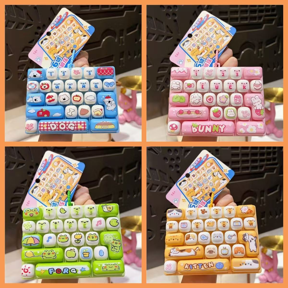 26Grid Keycap Clicker Antystre – Kawaii Tech Accessories recenzja i cena