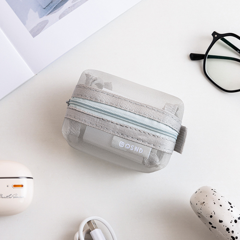 Szare siatkowe torby-organizer – Tech Accessories Case recenzja i cena