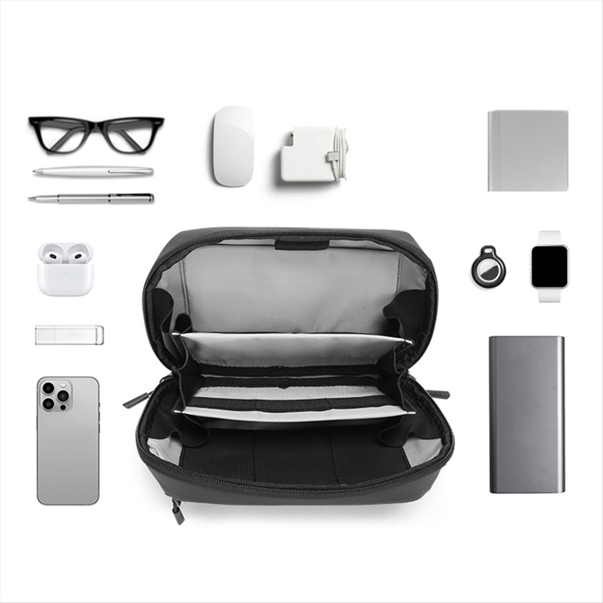 ☶ ❈ ＊ ♥ AC1578-Wodoodporna tor – Tech Accessories Storage recenzja i cena